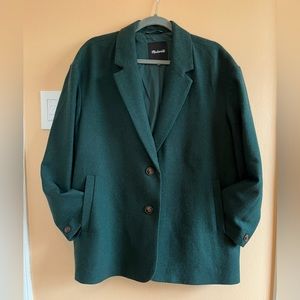 MADEWELL Green Wool Blazer - L